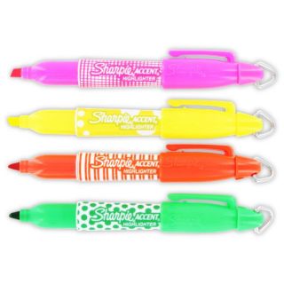 Sharpie Accent Assorted Mini Fashion Highlighters (Pack of 12