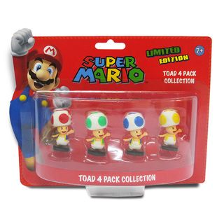 Super Mario Brothers 2 inch Toad Mini figure Set