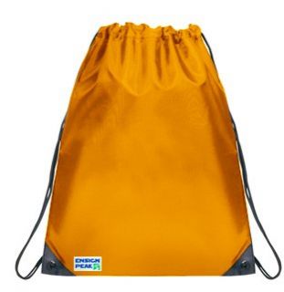 Drawstring Backpack, Orange Clothing