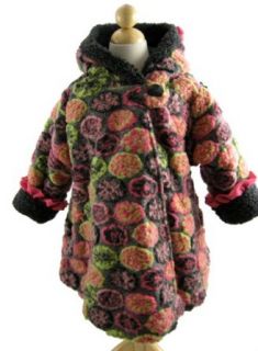 Corky And Company Girls Wrap swing Winter Coat 4 Charcoal