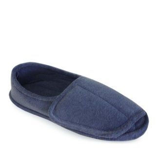 ComfortFit Mens Terry Adjustable Slippers Shoes