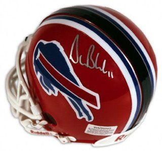 Drew Bledsoe Buffalo Bills Autographed Mini Helmet Sports