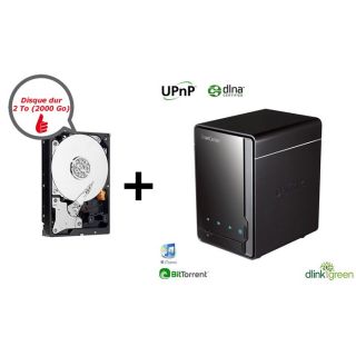DLINK DNS 320 NAS + WD Green 2To 64 Mo 3.5   Achat / Vente SERVEUR