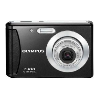 Olympus T 100 12MP Black Digital Camera