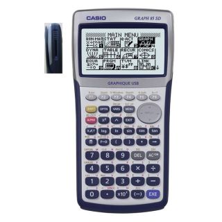 Calculatrice scientifique graphique programmable   Mémoire 64 Ko   1