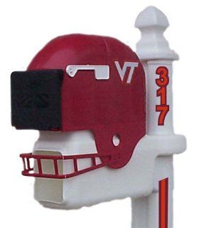 Virginia Tech Hokies Football Helmet Mailbox Sports