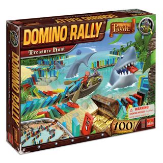 Domino Rally Pirate Treasure Hunt