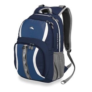 High Sierra Garrett Blue Velvet Laptop Backpack