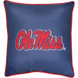 Ole Miss Rebels 18 inch Throw Pillow