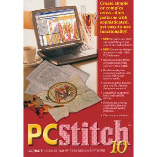 Technologies PC Stitch 10 Professional Cross stitch Software Today