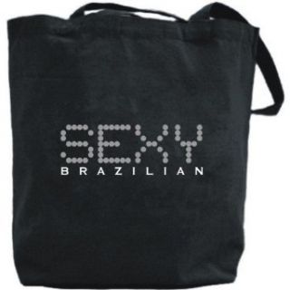 Canvas Tote Bag Black  Sexy Girls Brazilian  Brazil