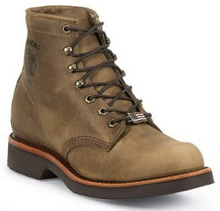  Chippewa Mens 6 Inch Tan Rodeo Lace Up Boot Style 20067 Shoes