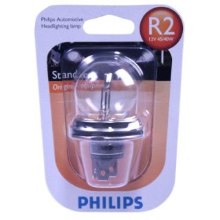 Ampoule Philips   CE   R2   12V   45/40W   Lumière blanche   Vendu à