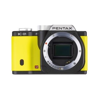 Pentax K 01 16.3MP Mirrorless Yellow Digital SLR Camera (Body Only