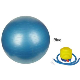 Sivan Health and Fitness 75cm Anti Burst Gym Ball with Foot Pump