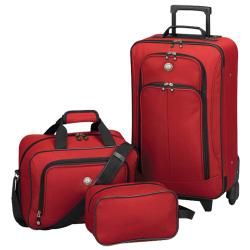 Travelers Club Euro Value II 3 piece Carry on Luggage Set