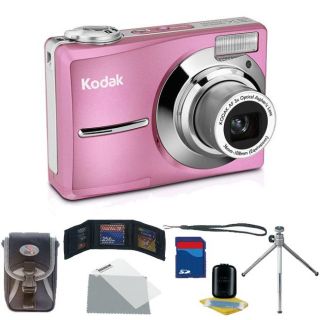 Kodak EasyShare C913 9.2MP Pink Digital Camera with Bonus Kit