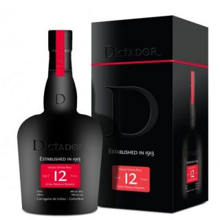 dictador 12 ans 70cl   Rhum   origine Colombie   70cl   médaillé d