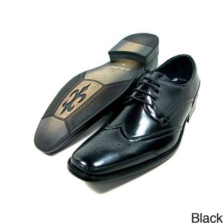 Delli Aldo Mens Wing Tip Lace up Oxford Shoes