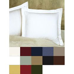 Decorator 28x28 inch Euro Square Pillows (Set of 2)