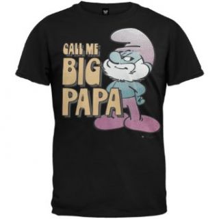 Smurfs   Call Me Big Papa T Shirt Clothing