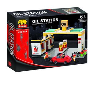 Fun Blocks City Diorama (B) Gas Station   (238 pieces)