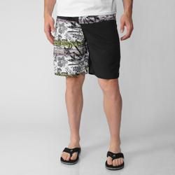 Island Joe Mens Black Divided Floral Print Swim Shorts Today $18.99