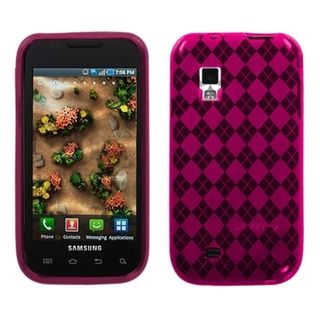 MYBAT Hot Pink Argyle Candy Case for Samsung© i500 Fascinate