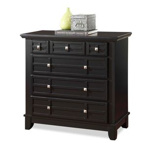 Home Styles Arts & Crafts Black Chest