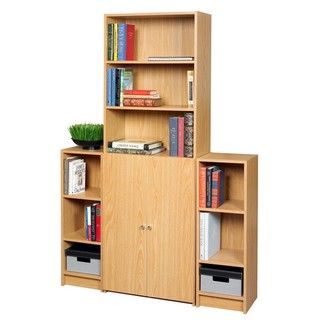 akadaHome Multifunctional 3 piece Bookcase Organizer