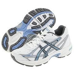 ASICS Kids Gel 150TR Gs (Youth) White/Blue/Silver Athletic