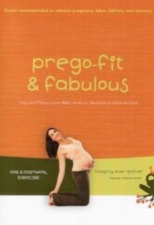 Prego Fit & Fabulous Pre & Postnatal Exercise DVD Sports