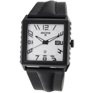 Hector H France Mens Fashion Square Date Watch