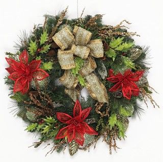 Creative Design Group Traditional Holiday Wreath
