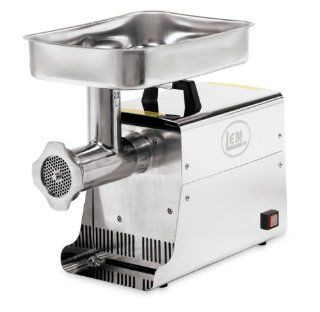 LEM Products 1 HP Stainless Steel Electric Meat Grinder