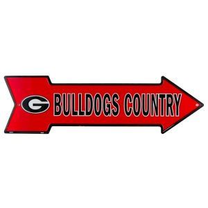 Georgia Bulldogs Arrow Sign