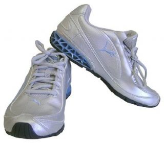Puma Cell Cerae II Wms Silver Blue Tennis Shoes Shoes