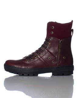  LEVIS MENS SAHARA LE BOOT Dark Red   Footwear/Boots 8 Shoes