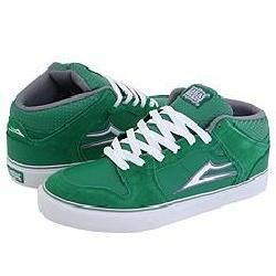 Lakai Carroll Select Green Suede Athletic Shoes   Size 9 D