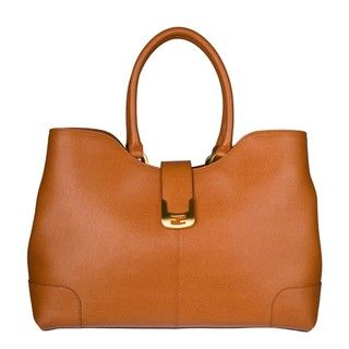 Fendi Chameleon Leather Shopper Bag