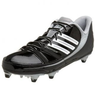 adidas Mens Scorch 9 D Low Football Cleat,Black/White
