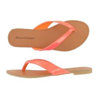 Pierre Dumas LORNA 10 Orange Pat 10 Medium Shoes