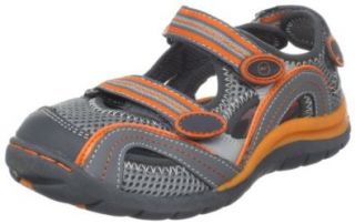 Sandal (Toddler/Little Kid),Grey/Orange,8.5 M US Toddler Shoes
