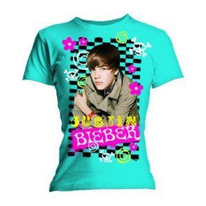 Justin Bieber Flower Checker T shirt Size XS Clothing