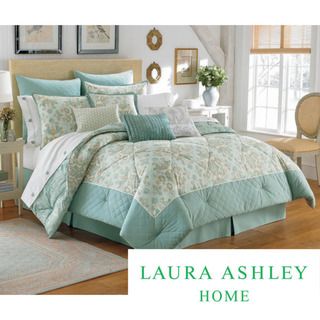 Laura Ashley Felicity 8 piece Bed in a Bag with Sheet Set