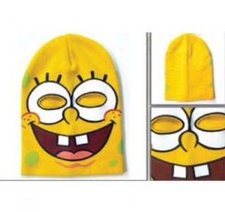 Spongebob Square Pants Yellow Adult Ski Mask Beanie Cap