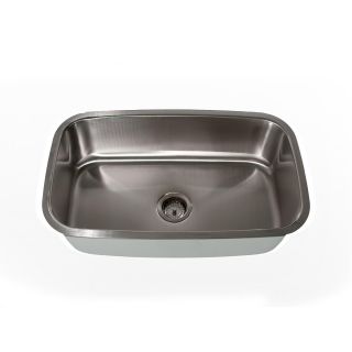 Highpoint Collection Stainless Steel Large Rectangle Single Bowl