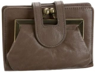 Hobo Abby Framed Tab French Purse,Taupe,one size Shoes