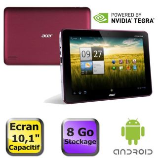 Acer Iconia Tab A200 8Go rouge   Achat / Vente TABLETTE TACTILE Acer