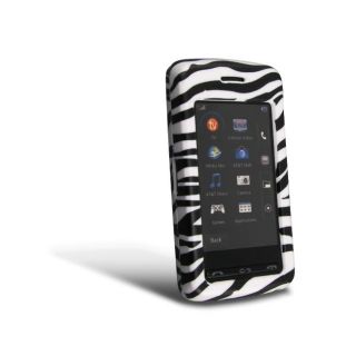 Eforcity White/ Black Zebra Snap on Case for LG VU CU915 / CU920
